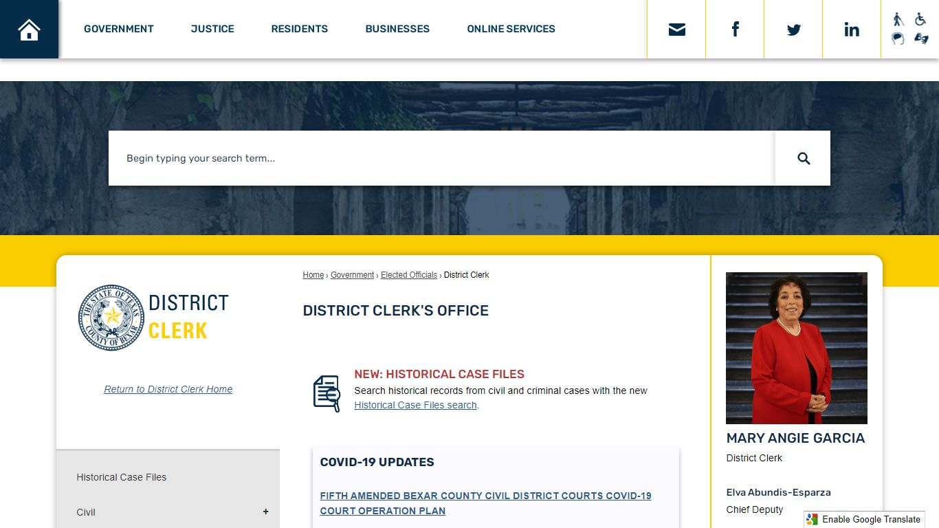 District Clerk's Office | Bexar County, TX - Official Website